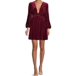 Gianni Bini Plunging V-neck Dress